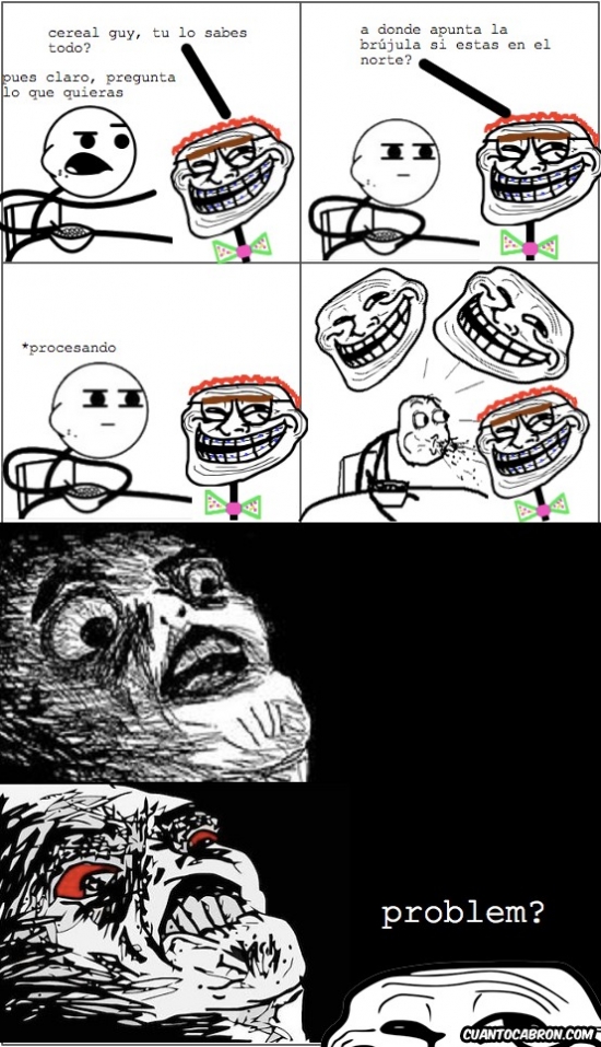 cereal guy,inglip,problema,resolver,troll