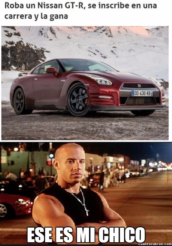 Meme_otros - Toretto aprueba esto