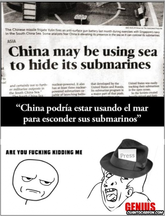 Kidding_me - ¿Dónde esconderías tú un submarino?