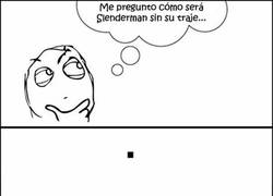 Enlace a Así sería Slenderman sin su traje