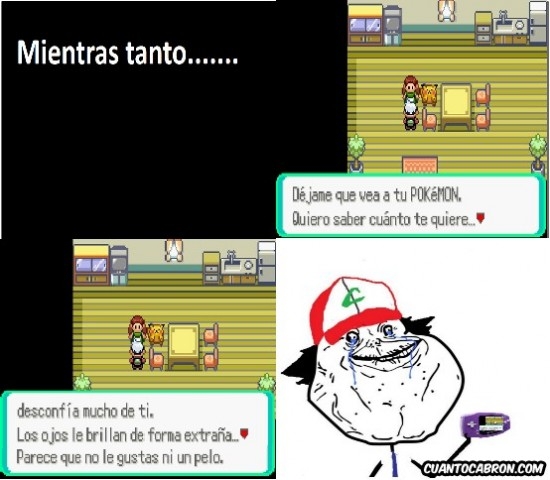 Forever alone,Hace Años,Pokemon