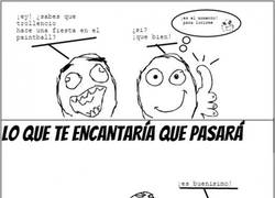 Enlace a Expectativas para una fiesta de paintball