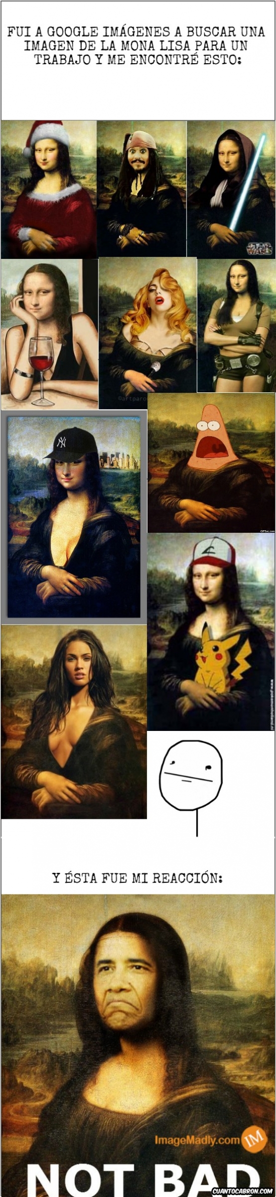 Not_bad - La Mona Lisa y sus diferentes versiones