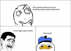 Enlace a ¿Cómo será la cena navideña de los memes?