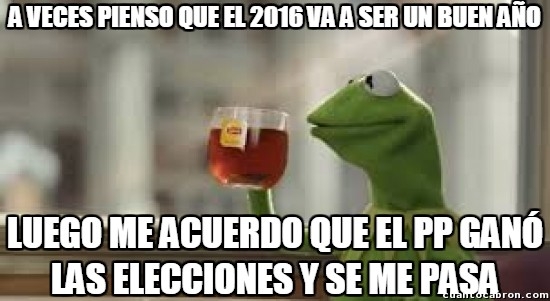 Año Nuevo,Elecciones,Pocas esperanzas tengo,PP,Rana Gustavo,todo será lo mismo