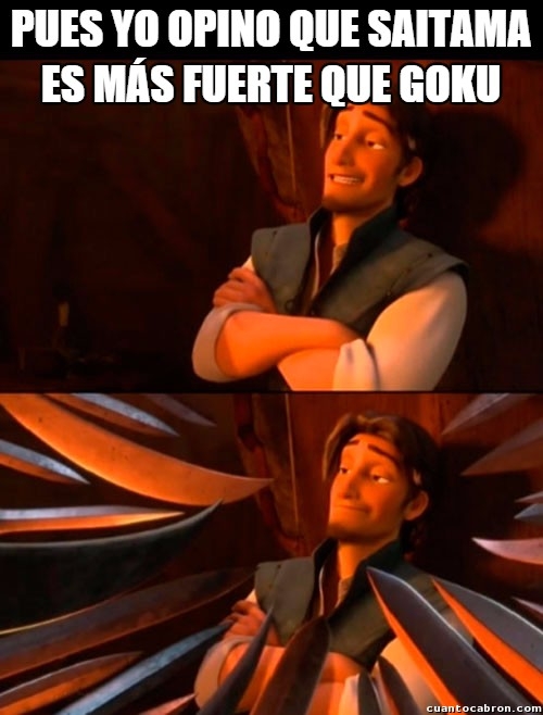 Nadie es más fuerte que Goku! Nadie es más fuerte que Goku!