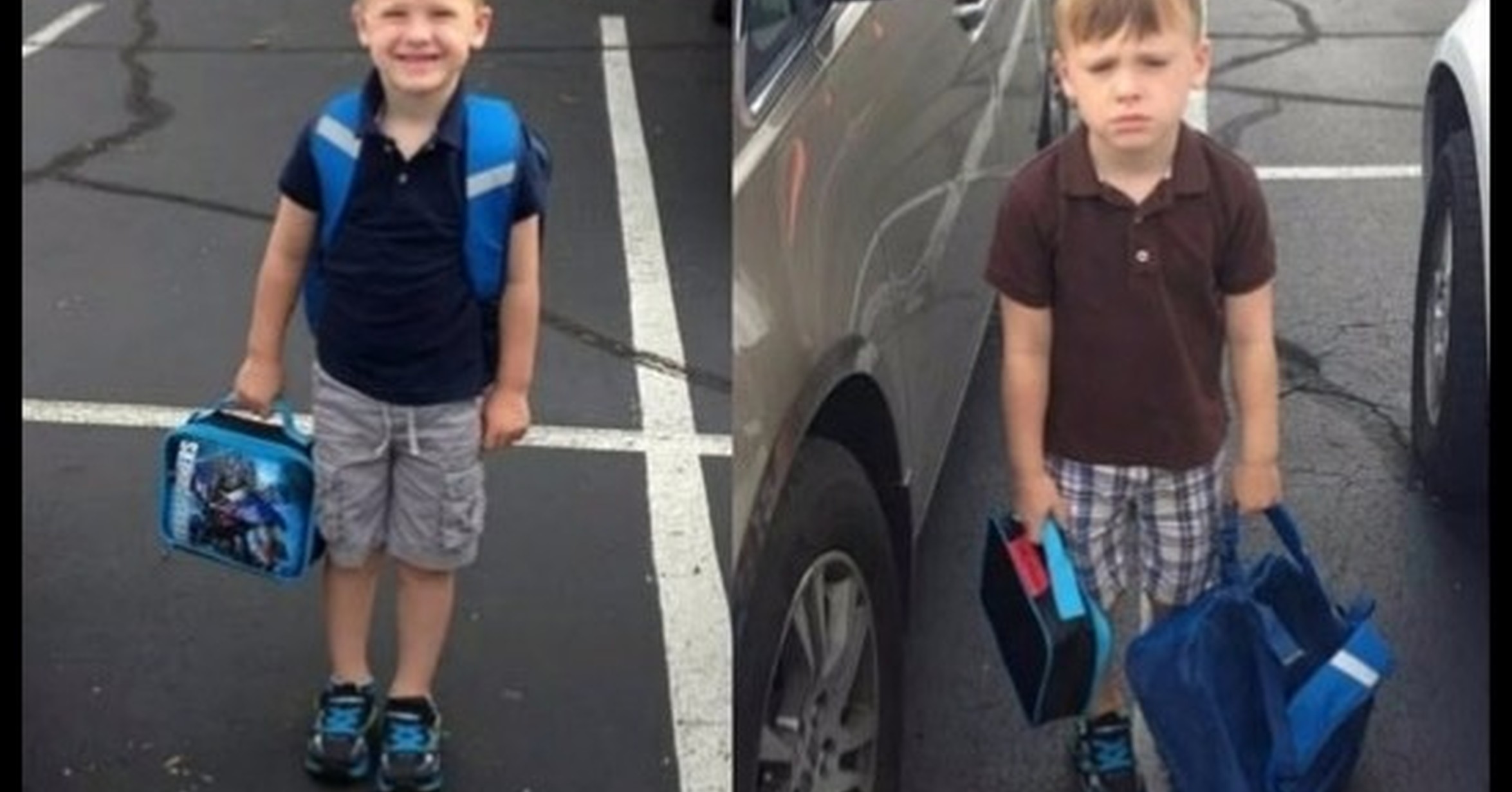 Дети до и после школы