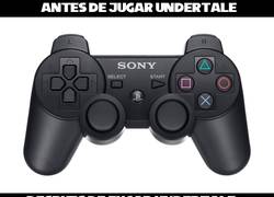 Enlace a Nada es lo mismo después de jugar Undertale