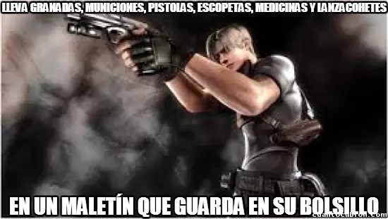 Meme_otros - La lógica de Resident Evil 4
