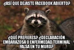 Enlace a Un descuido... y las posibilidades son ilimitadas...