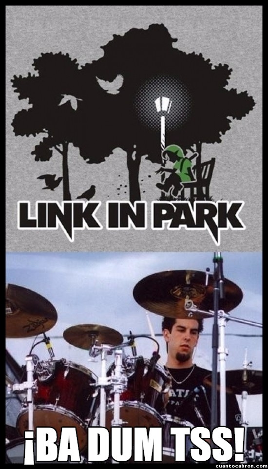 batería,baterista,juego de palabras,Linkin Park,Rob Bourdon,Zelda