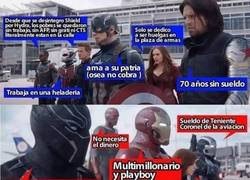 Enlace a Captain America: Civil War, vista desde otra perspectiva