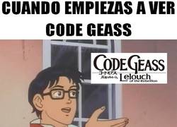 Enlace a Code Geass viviendo bajo la sombra de Death Note