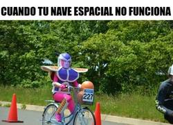 Enlace a Cuando tienes la nave espacial en el taller