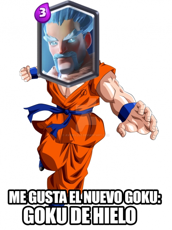 Meme_otros - El Goku de SuperCell