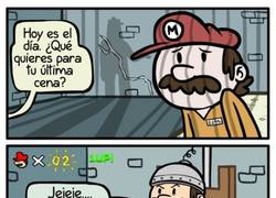 Enlace a Si viviéramos en el universo de Mario siempre pedirían esto antes de cada ejecución