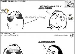 Enlace a Menudas preguntitas se hacen a veces...