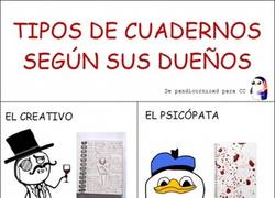 Enlace a Tipos de cuadernos según sus dueños