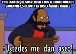 Enlace a Y encima en los exámenes finales...