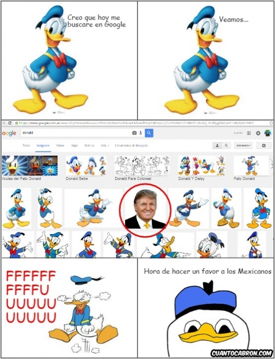 Dolan - Donald se busca en Google