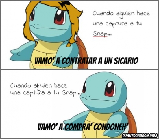 Meme,Pokémon,snapchat,Squirtle,Vamo a,Vamo a calmarno