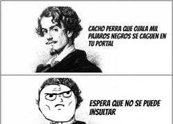 Enlace a Bécquer también tenía su lado malote...