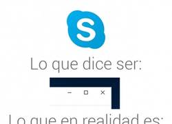 Enlace a Querido Skype, así no se usan las X