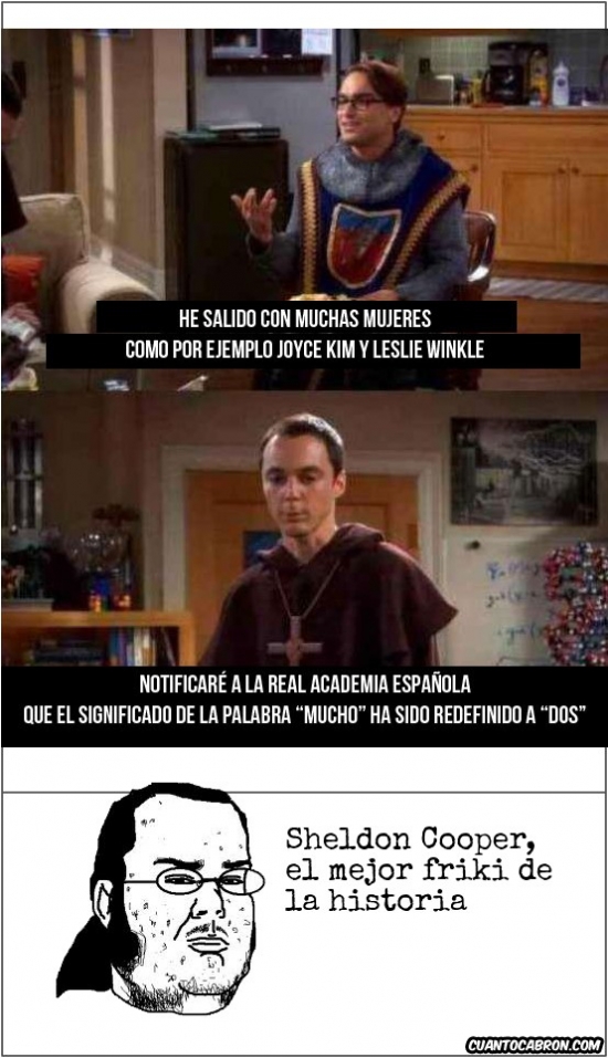 Friki - Sheldon es demasiado genio