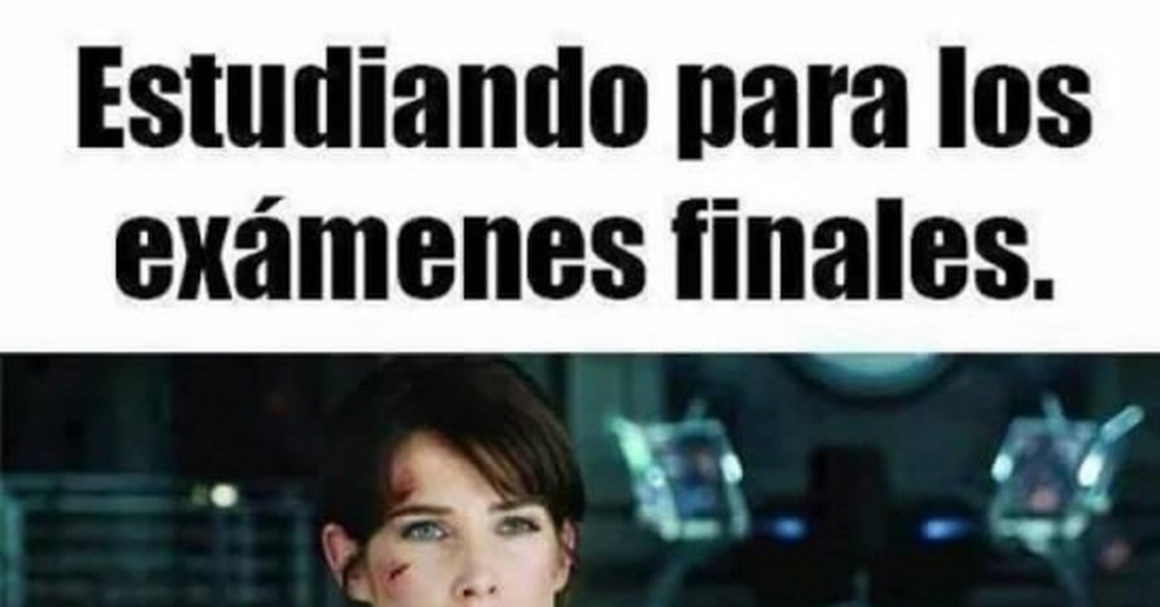 estudiando para los finales meme