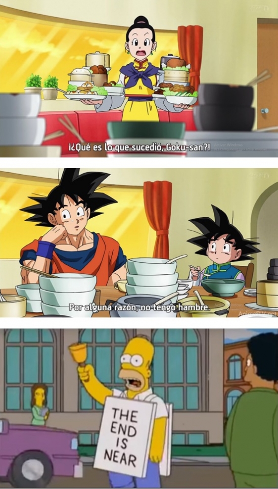 Meme_otros - Goku ya no es lo que era