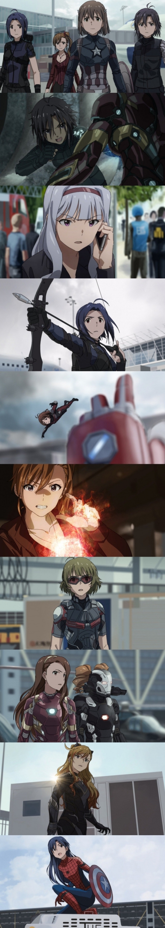 Meme_otros - Civil War: Versión Anime