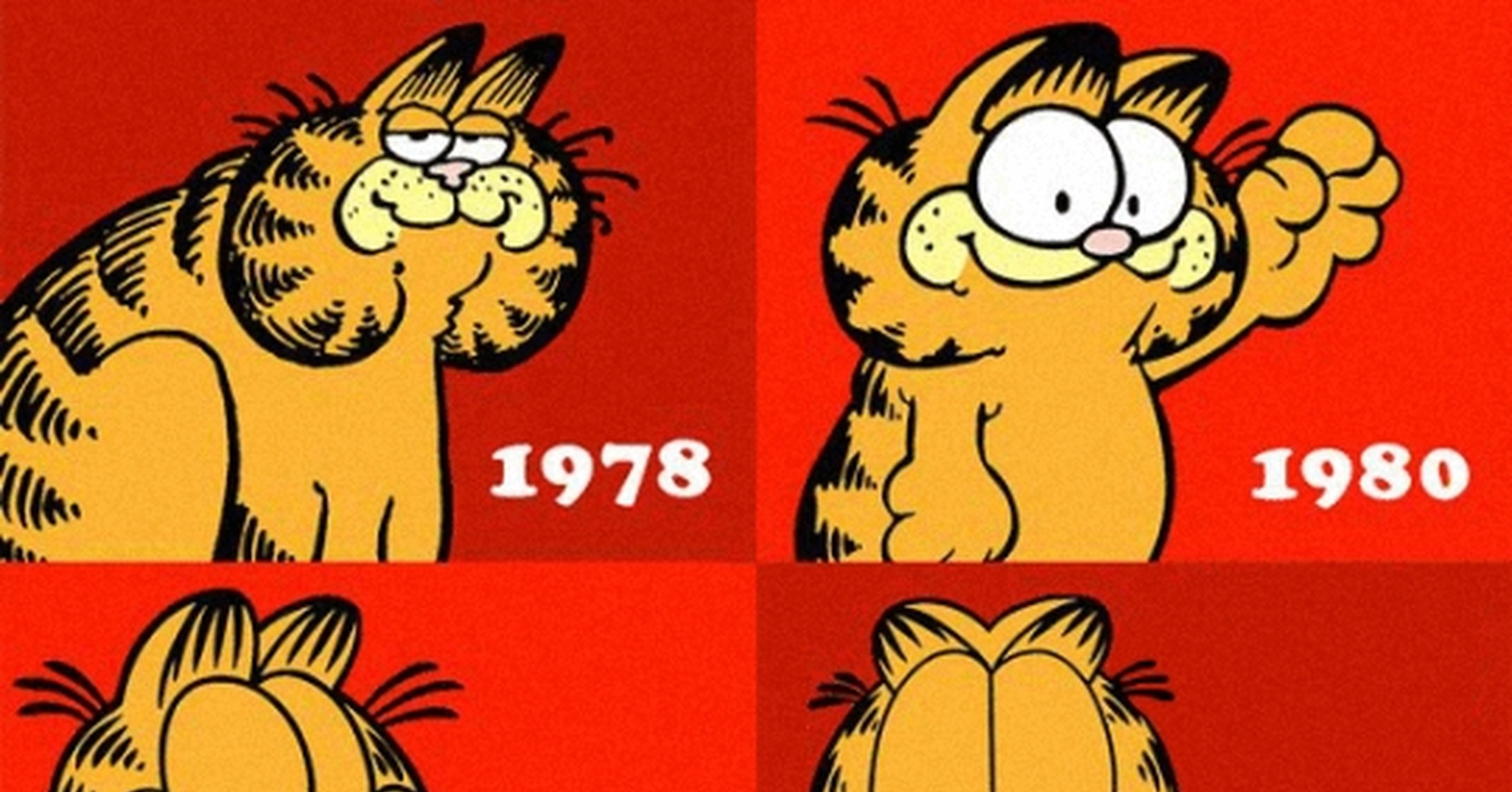 Cuánto cabrón / La evolución de Garfield