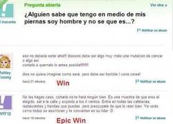 Enlace a Preguntas estúpidas en Yahoo! Respuestas