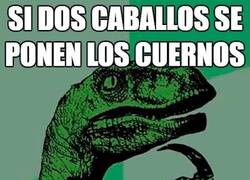 Enlace a Una duda existencial sobre caballos...