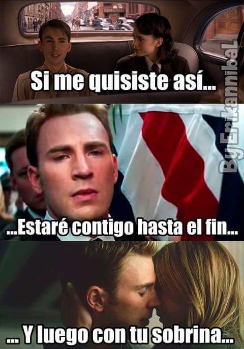 Amor,Capitán América,Civil War,Marvel