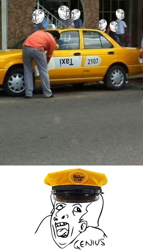 genius,lol,mal hecho,taxi