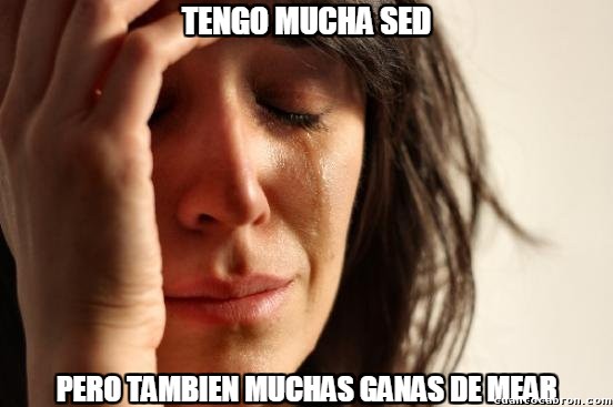 First_world_problems - Y dije 