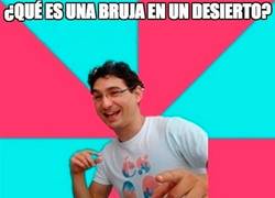 Enlace a ¿Una bruja en un desierto?