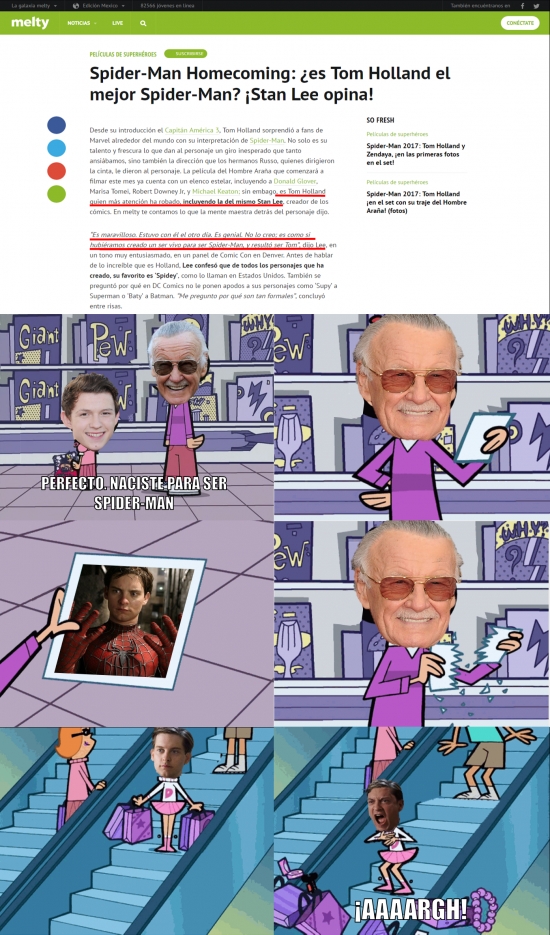 Meme_otros - El nuevo favorito de Stan Lee