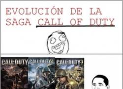Enlace a Evolución de la saga Call Of Duty con memes