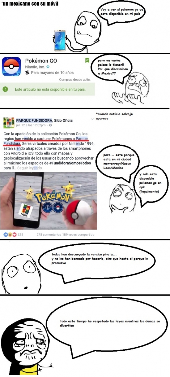 cazar,descargar ilegalmente,mentira,Mexico,pokemon go