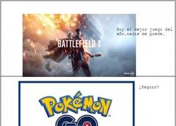 Enlace a La dura competencia de Battlefield 1