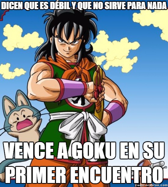 Meme_otros - Vale, Goku estaba hambriento, pero igual LE VENCE