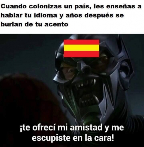 Meme_otros - La realidad de España-Latinoamérica