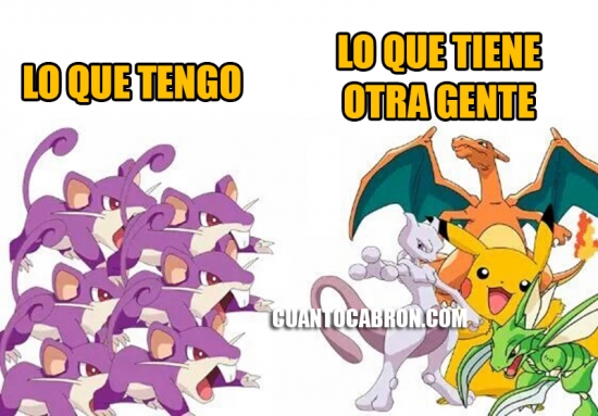 Meme_otros - La triste realidad de Pokémon Go