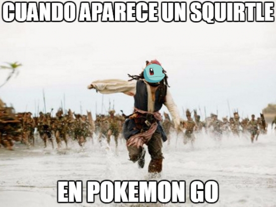 correr,jack,Pokemon go,Squirtle