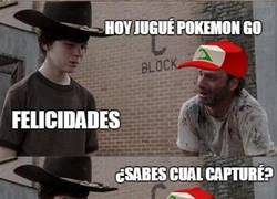 Enlace a Rick siempre troleando a Carl, ahora con Pokémon Go