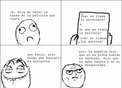 Enlace a Los problemas de buscar en Wikipedia