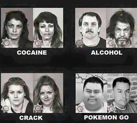 antes y despues,drogas,pokemon go