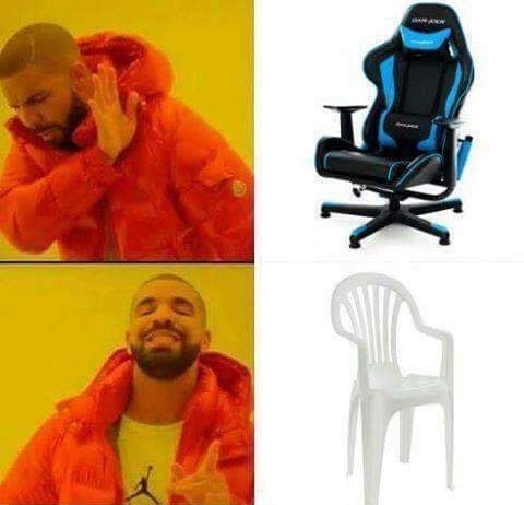 Meme_otros - Las sillas pobres >>>>> sillas de ricos